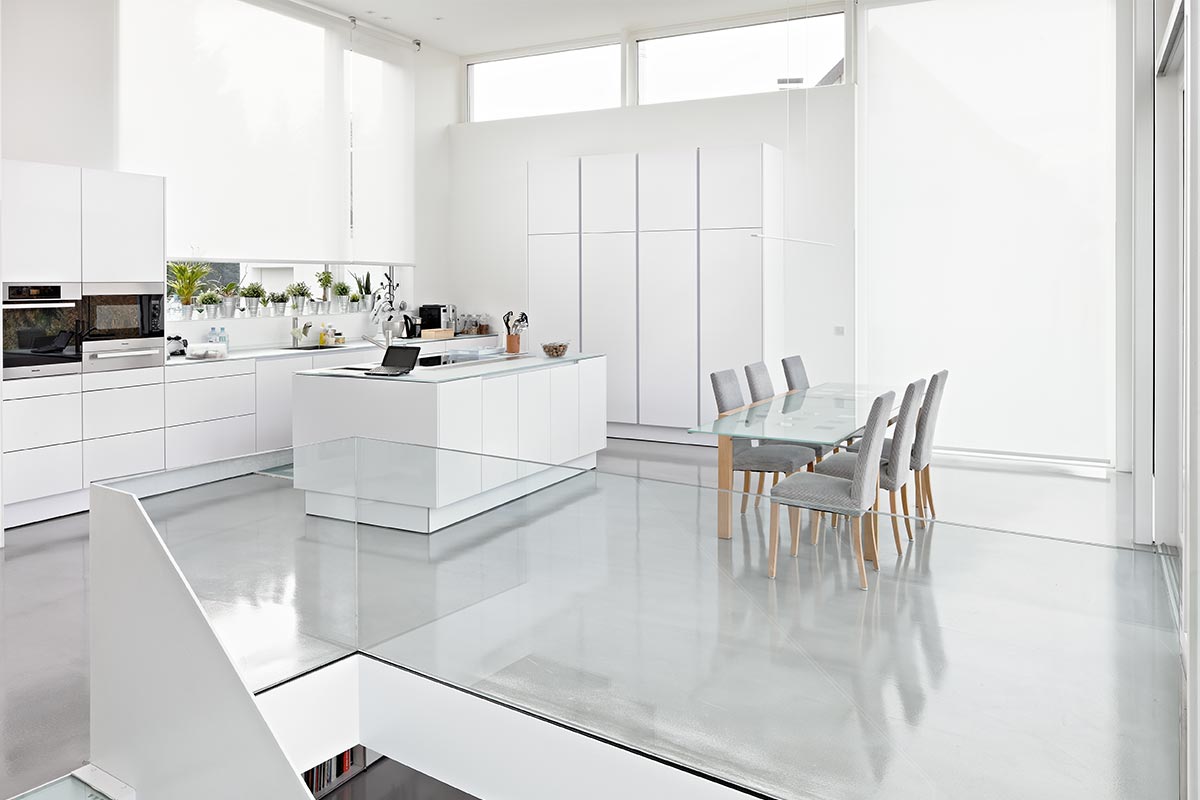 Wohnvilla mit Lichthalle