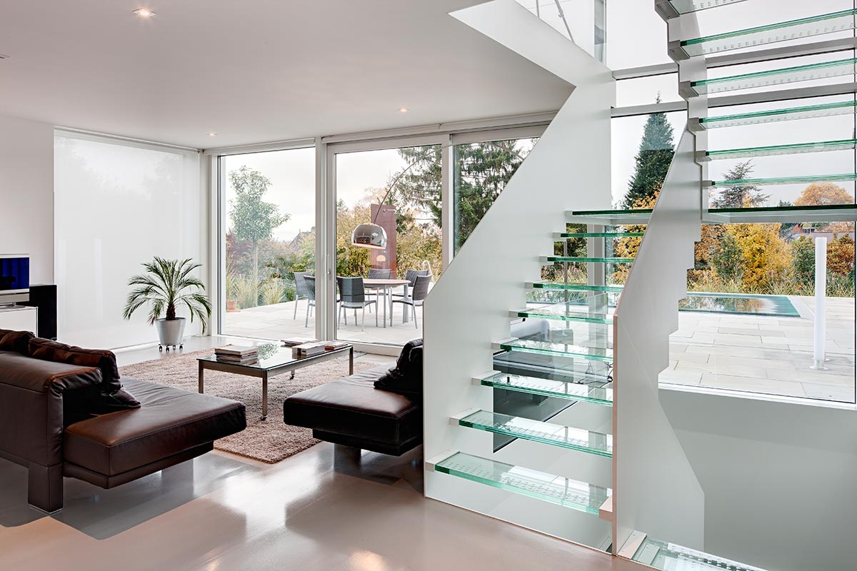 Wohnvilla mit Lichthalle